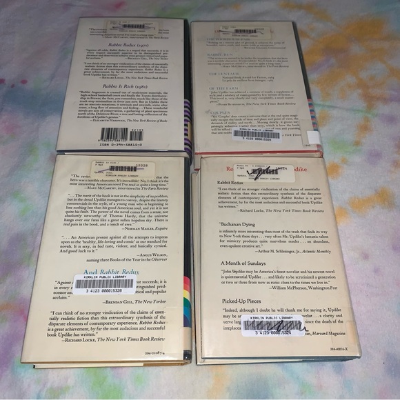 John Updike Book Lot Rabbit Redux Rabbit At Rest Rabbit Is Rich Marry Me - Picture 2 of 14